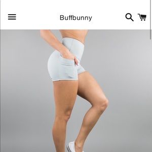 Buffbunny shorts grey and black XS